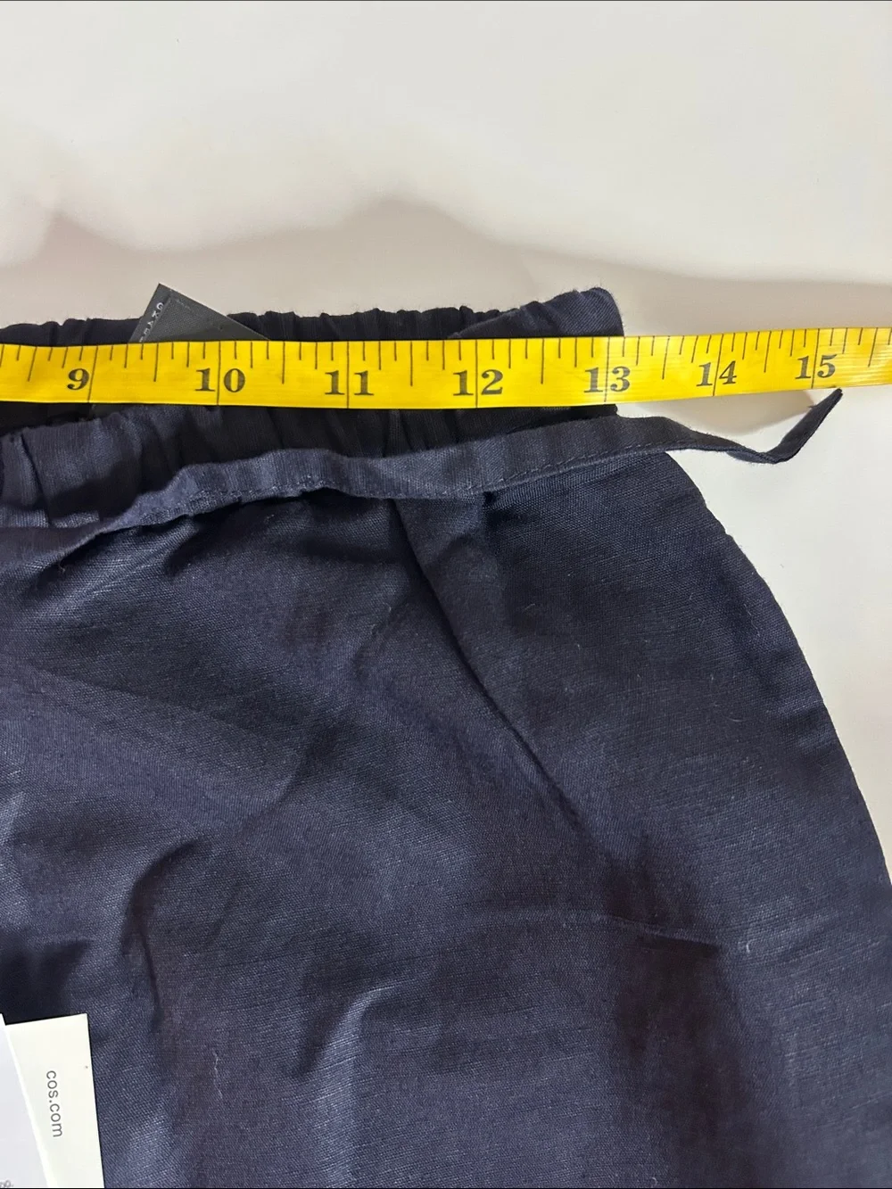 NWT (size 2) COS WIDE-LEG LINEN DRAWSTRING PANTS